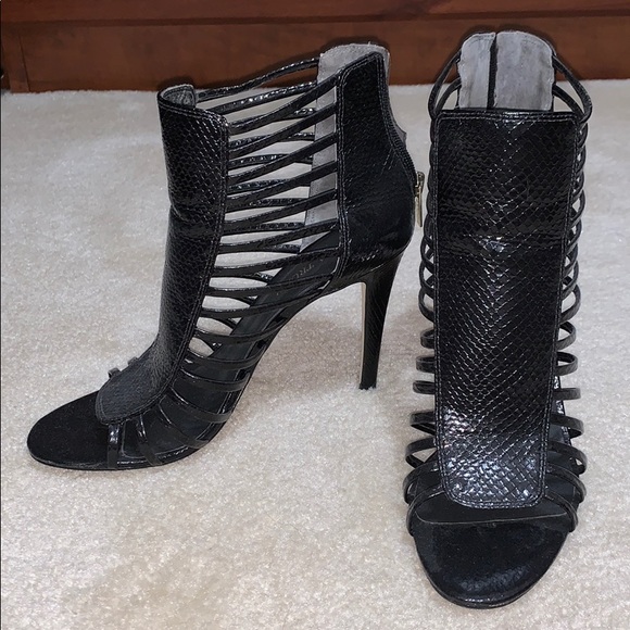 Open Toe Booties - Picture 2 of 5